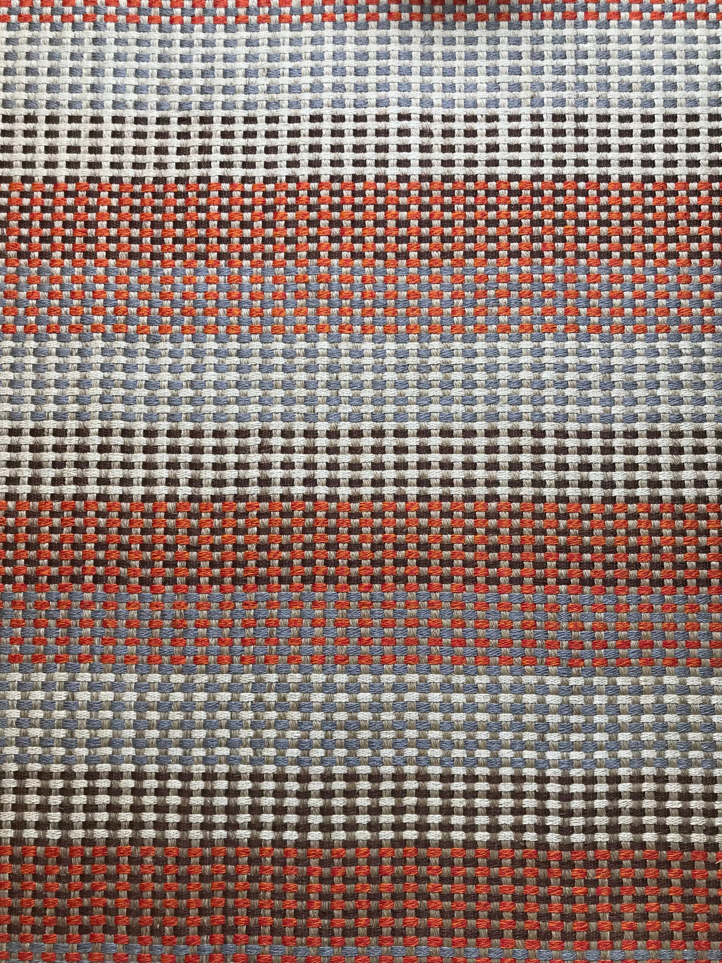 Multicolor Fique Basket Woven Rug / F1