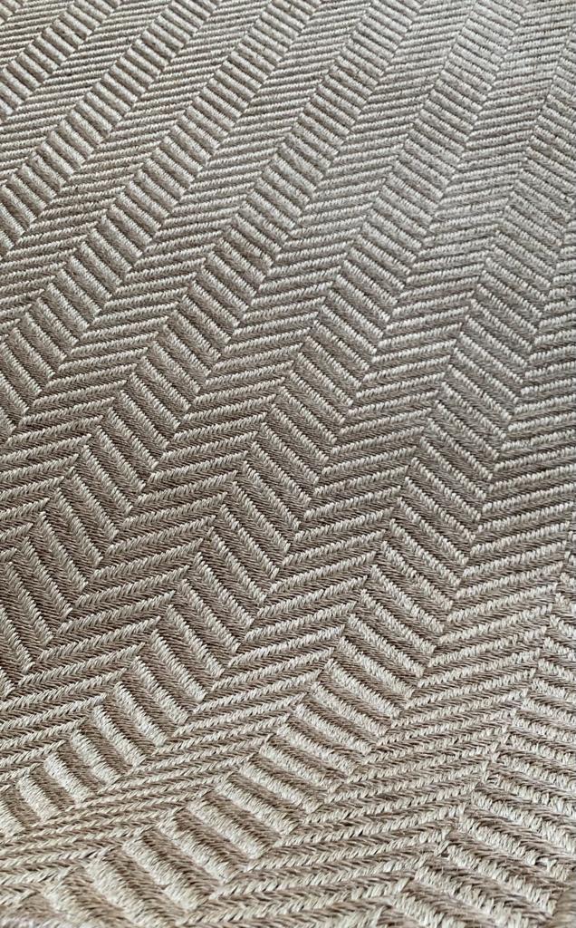 Fique Fishbone Woven Rug / F6