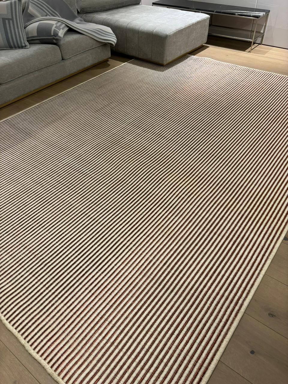 Siecha Woven Rug in Fique and Copper / F25