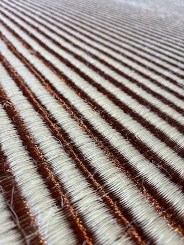 Siecha Woven Rug in Fique and Copper / F25