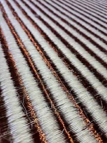 Siecha Woven Rug in Fique and Copper / F25