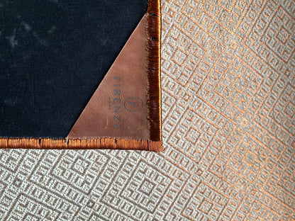 Milano Woven Rug in Fique and Copper / F14