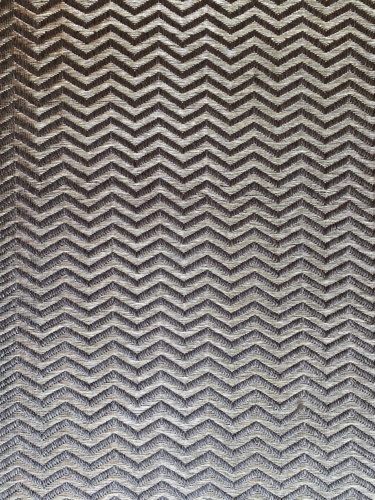 Monaco Woven Rug in Fique and Silver Metal /  F15