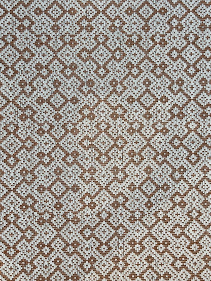 Martina Woven Rug in Fique and Copper/ F12